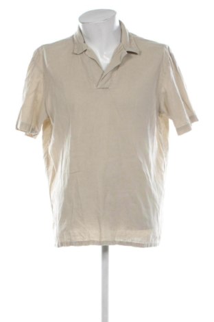 Мъжка тениска Pull&Bear, Размер M, Цвят Бежов, Цена 12,41 €, #137438543