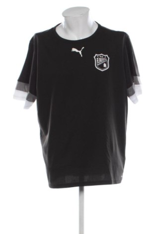 Męski T-shirt PUMA, Rozmiar XXL, Kolor Czarny, Cena 152,41 zł, #137438991