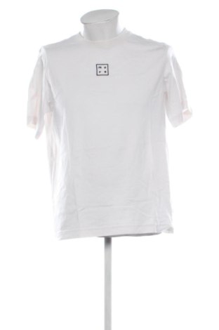 Męski T-shirt H&M, Rozmiar M, Kolor Biały, Cena 55,04 zł, #137439255