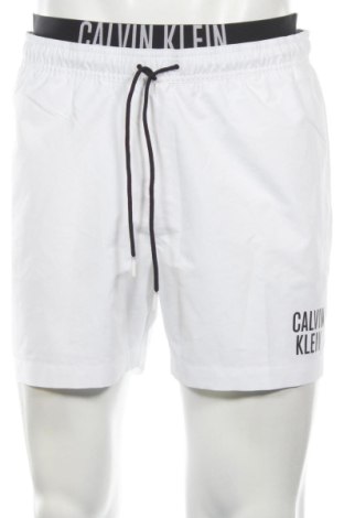 Мъжки бански Calvin Klein, Размер L, Цвят Бял, Цена 65,57 €, #137376472