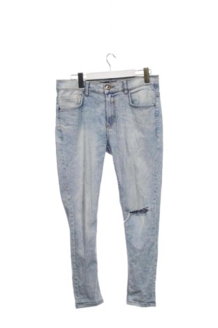 Мъжки дънки Zara, Размер M, Цвят Син, Цена 12,00 €, #137335434