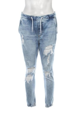 Męskie jeansy Bershka, Rozmiar S, Kolor Niebieski, Cena 50,80 zł, #137366653