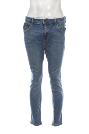 Blugi de bărbați Pull&Bear, Mărime L, Culoare Albastru, Preț 109,00 Lei, #137376036