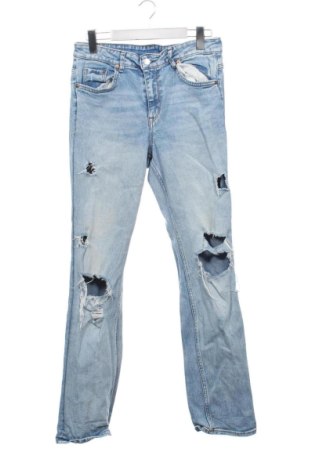 Męskie jeansy H&M, Rozmiar S, Kolor Niebieski, Cena 38,10 zł, #137347650