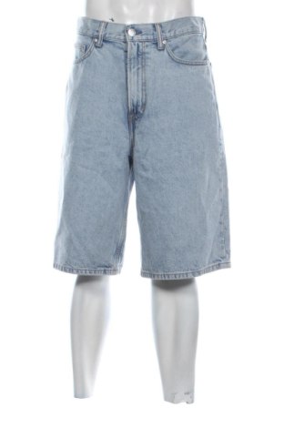 Męskie szorty H&M, Rozmiar L, Kolor Niebieski, Cena 67,74 zł, #137388772