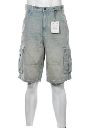 Мъжки къс панталон Pull&Bear, Размер M, Цвят Син, Цена 26,00 €, #137408365