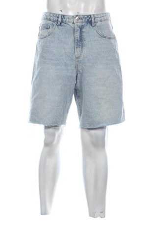 Pantaloni scurți de bărbați Sinsay, Mărime M, Culoare Albastru, Preț 116,74 Lei, #137432571