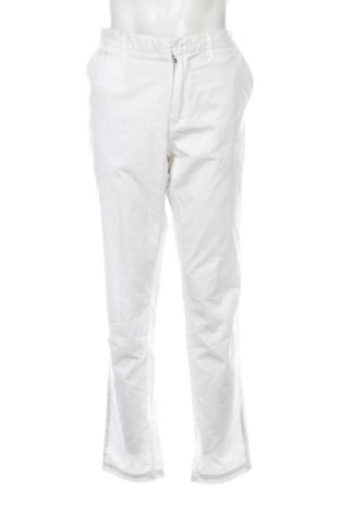 Męskie spodnie Pull&Bear, Rozmiar XL, Kolor Biały, Cena 38,10 zł, #137396144