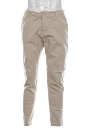 Мъжки панталон Zara, Размер L, Цвят Бежов, Цена 15,00 €, #137325650