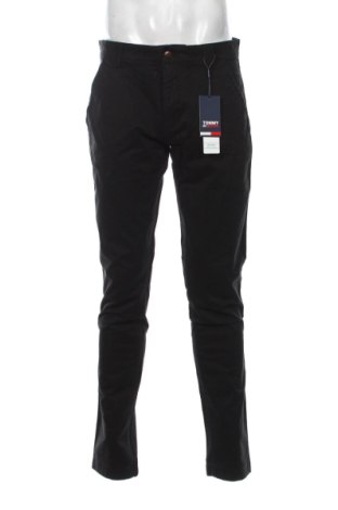 Męskie spodnie Tommy Jeans, Rozmiar L, Kolor Czarny, Cena 396,99 zł, #137349416