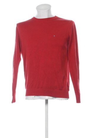 Мъжки пуловер Tommy Hilfiger, Размер M, Цвят Червен, Цена 46,01 €, #137176152