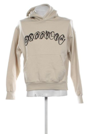 Męska bluza Bershka, Rozmiar S, Kolor Beżowy, Cena 55,04 zł, #137438365
