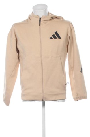 Мъжки суитшърт Adidas, Размер S, Цвят Бежов, Цена 31,62 €, #137417947