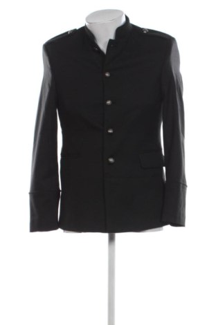 Мъжко сако Zara, Размер M, Цвят Черен, Цена 15,62 €, #137416682