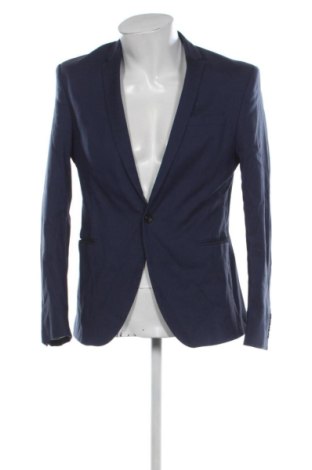 Мъжко сако Zara, Размер L, Цвят Син, Цена 21,00 €, #137424612