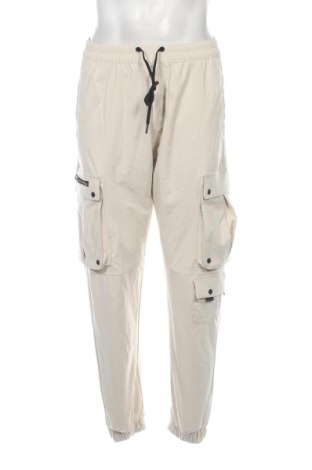 Férfi sport nadrág Bershka, Méret S, Szín Bézs, Ár 7 305 Ft, #137376831
