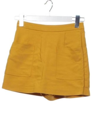 Пола - панталон Zara, Размер XS, Цвят Жълт, Цена 16,00 €, #137443360