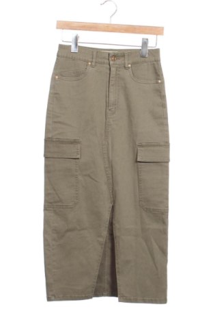 Fustă ONLY, Mărime XS, Culoare Verde, Preț 96,21 Lei, #137261246