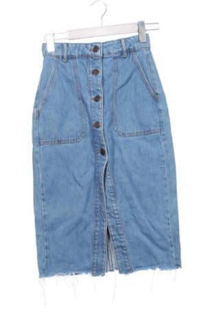 Spódnica Bershka, Rozmiar XXS, Kolor Niebieski, Cena 32,26 zł, #137411238