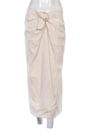 Spódnica Zara, Rozmiar M, Kolor ecru, Cena 93,14 zł, #137419312