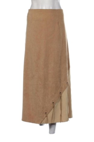 Fustă Unbranded, Mărime L, Culoare Bej, Preț 65,71 Lei, #137419486