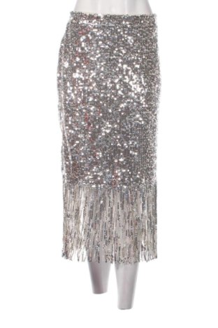 Fustă H&M, Mărime M, Culoare Argintiu, Preț 94,48 Lei, #137435105