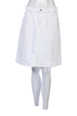 Fustă Tommy Hilfiger, Mărime L, Culoare Alb, Preț 173,22 Lei, #137436851