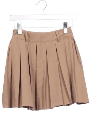 Fustă SHEIN, Mărime XS, Culoare Bej, Preț 53,99 Lei, #137422177