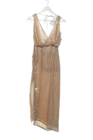 Sukienka Zara, Rozmiar XS, Kolor Złocisty, Cena 156,64 zł, #137410016