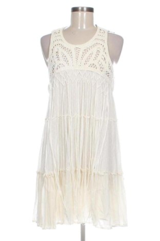 Sukienka Zara, Rozmiar XL, Kolor ecru, Cena 103,73 zł, #137415228