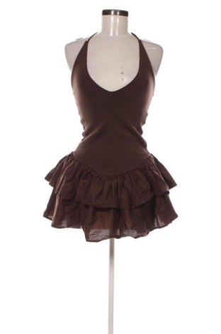 Sukienka Zara, Rozmiar S, Kolor Brązowy, Cena 59,27 zł, #137417287