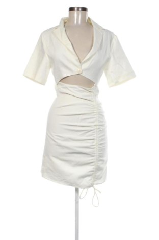 Sukienka Zara, Rozmiar S, Kolor ecru, Cena 139,71 zł, #137428575