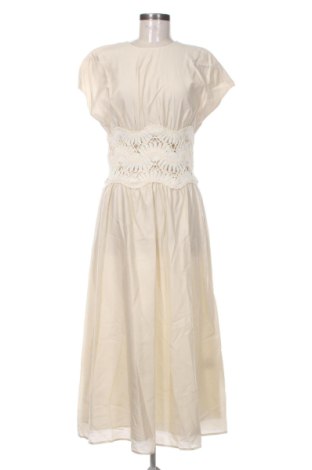 Sukienka H&M, Rozmiar S, Kolor ecru, Cena 97,37 zł, #137442217