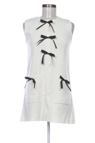Sukienka Zara, Rozmiar M, Kolor ecru, Cena 67,74 zł, #137452840