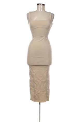 Рокля Bershka, Размер XS, Цвят Бежов, Цена 22,00 €, #137430748