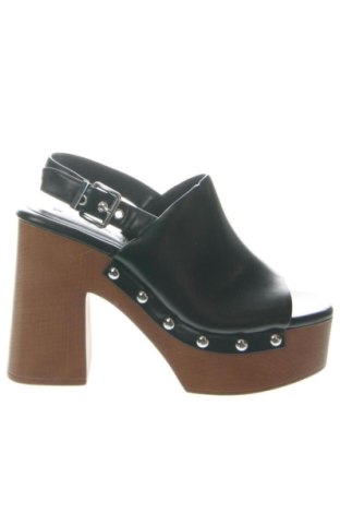 Sandale Bershka, Mărime 37, Culoare Negru, Preț 127,00 Lei, #137412359