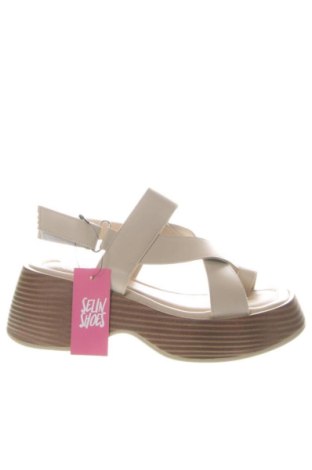 Sandale Unbranded, Mărime 39, Culoare Bej, Preț 188,97 Lei, #137376260