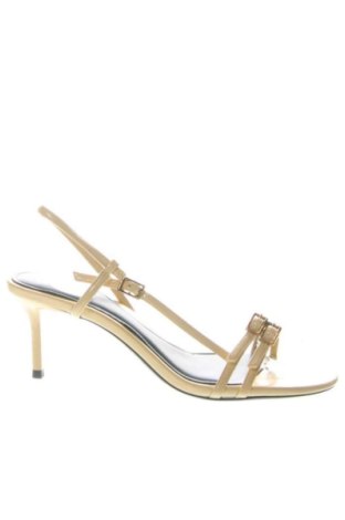 Sandale Zara, Mărime 39, Culoare Galben, Preț 136,48 Lei, #137420793