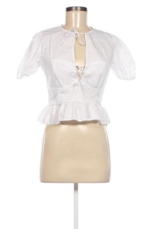 Bluzka damska Bershka, Rozmiar M, Kolor Biały, Cena 29,29 zł