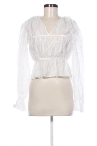 Дамска блуза Gina Tricot, Размер S, Цвят Бял, Цена 3,57 €