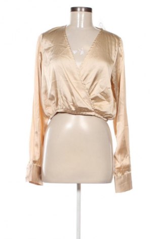 Дамска блуза NA-KD, Размер M, Цвят Бежов, Цена 4,09 €