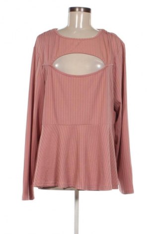 Dámská halenka SHEIN, Velikost 4XL, Barva Popelavě růžová, Cena  109,00 Kč