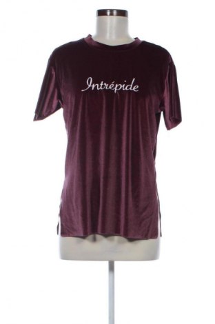 Damen Shirt Stradivarius, Größe L, Farbe Aschrosa, Preis € 3,99