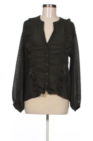 Γυναικείο πουκάμισο Zara, Μέγεθος S, Χρώμα Πράσινο, Τιμή 11,99 €