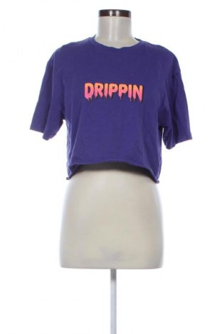 Damski T-shirt FSBN, Rozmiar S, Kolor Fioletowy, Cena 22,99 zł