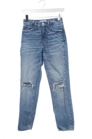 Dámske džínsy  Zara, Veľkosť XS, Farba Modrá, Cena  13,90 €
