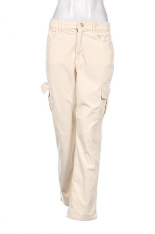 Dámské manšestráky  SHEIN, Velikost L, Barva Krémová, Cena  159,00 Kč