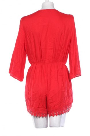 Women's short jumpsuit H&M Divided, Μέγεθος L, Χρώμα Κόκκινο, Τιμή 3,99 €