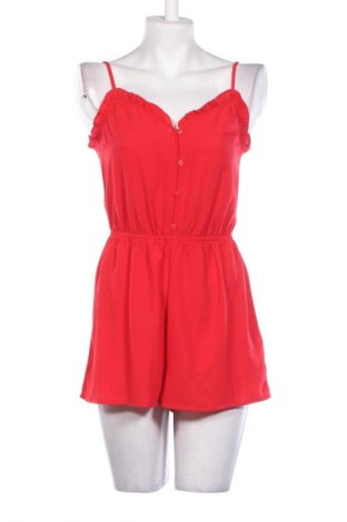 Damski krótki kombinezon H&M Divided, Rozmiar S, Kolor Czerwony, Cena 56,99 zł