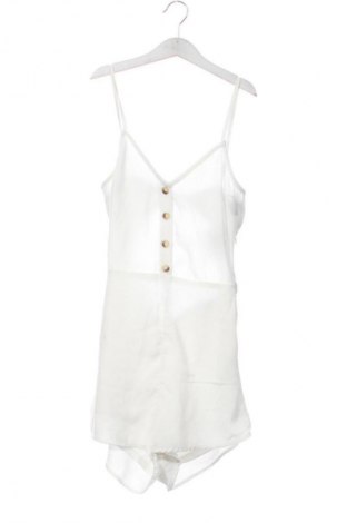 Salopetă scurtă de damă H&M Divided, Mărime XS, Culoare Alb, Preț 103,03 Lei